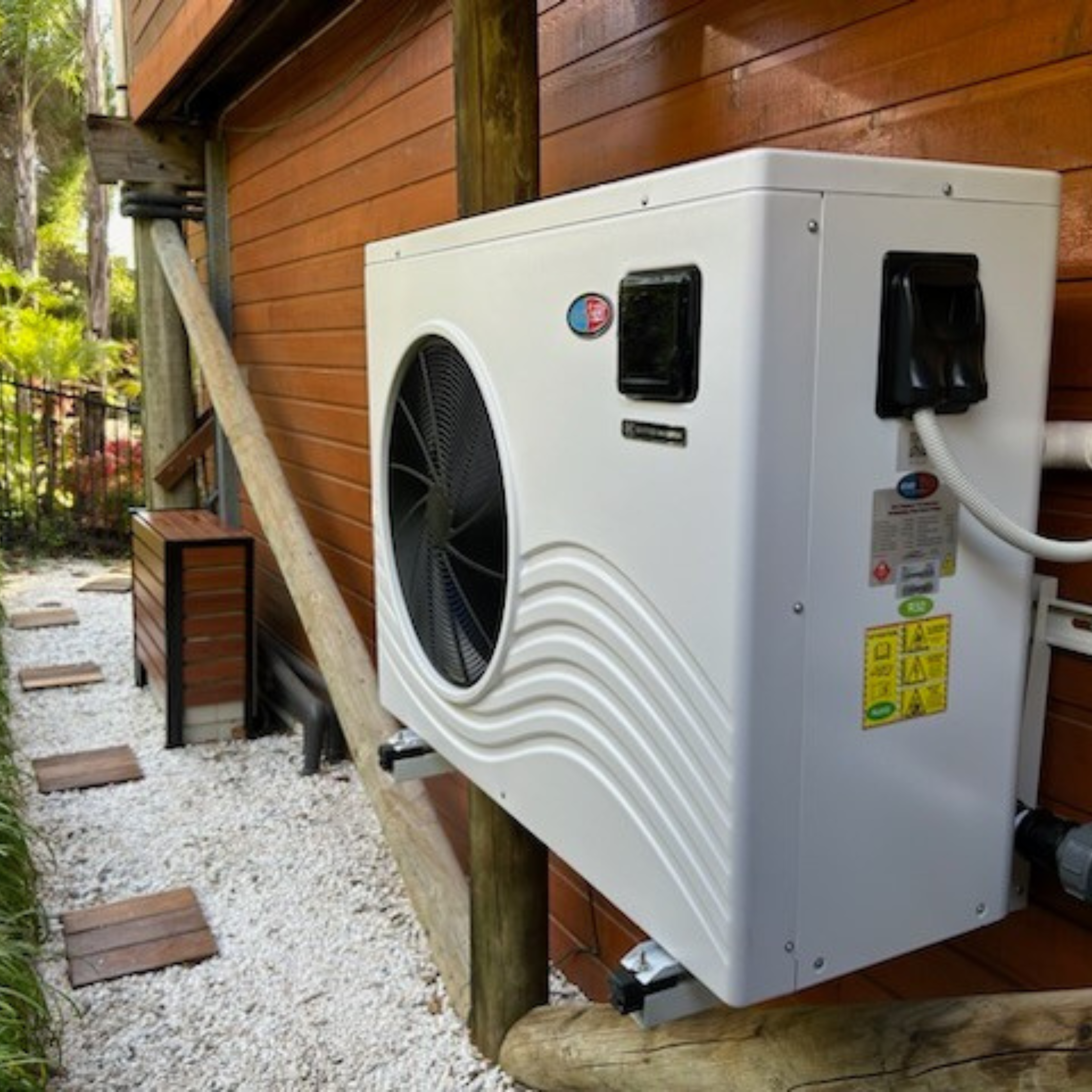 Evo Heat Pump on Wall